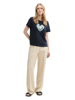 Tom Tailor TOM TAILOR Basic Crew Neck Női póló