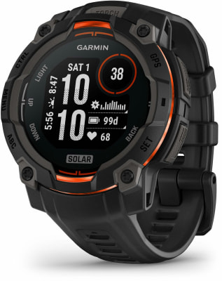 Garmin Instinct 3 Solar Multisport Smartwatch - 45mm