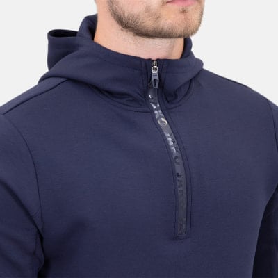 Jako Pro Casual Hoodie mit Halfzip