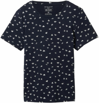 Tom Tailor TOM TAILOR Crew Neck Print Női póló