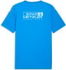 Blaues T-Shirt mit weißem SPAR METZLER Logo und Ortsnamen.