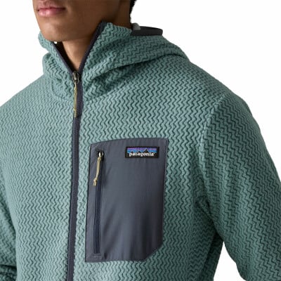 Patagonia R1 Air Fleecejacke mit Kapuze Patagonia R1 Air Fleecejacke mit Kapuze
