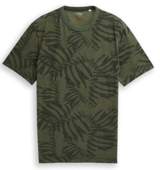 Tom Tailor Wash Allover Pr. férfi póló