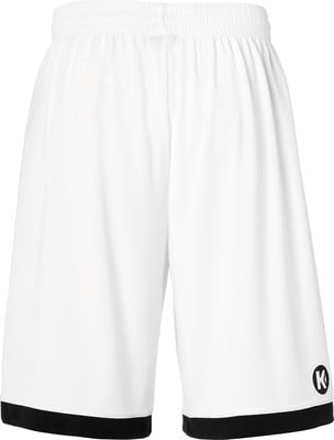 Weiße Sporthose mit schwarzem Bund und K-Logo. Weiße Sporthose mit schwarzem Bund und K-Logo.