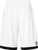 Weiße Sporthose mit schwarzem Bund und K-Logo.