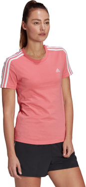 Loungewear Essentials Slim 3-Streifen T-Shirt