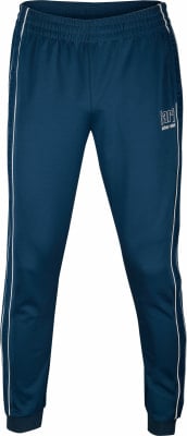 Blaue Trainingshose mit weißen Seitenstreifen und Logo Blaue Trainingshose mit weißen Seitenstreifen und Logo