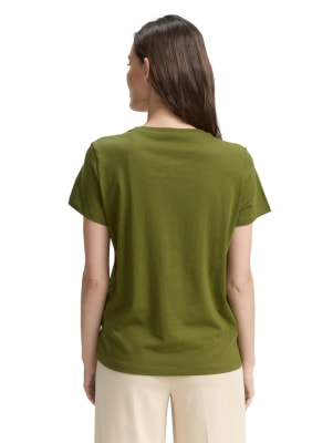 Tom Tailor Crew Neck Front női póló