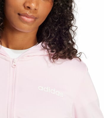 adidas W LINEAR TS Sweatanzug mit Kapuze