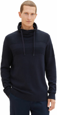 Tom Tailor TOM TAILOR Knitted Multico. férfi pulóver