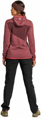 Ortovox Fleece Grid Fleecejacke mit Kapuze