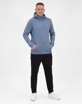 Jako Pro Casual Hoodie mit Halfzip