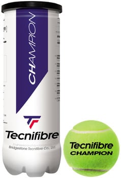 Tecnifibre Champion Tennisball in einer Dose.