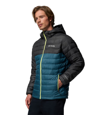 Columbia Powder Lite II férfi kapucnis kabát