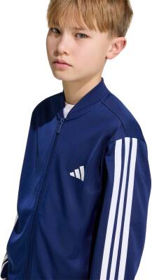 adidas J 3S FZ TR TT Trainingsjacke 100%rec.PES