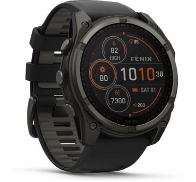 Garmin Fenix 8 Solar Sapphire Multisport Smartwatch - 51 mm