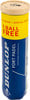 Gelbe Tube mit Dunlop Fort Padel Schriftzug und 1 Gratisball-Angebot.