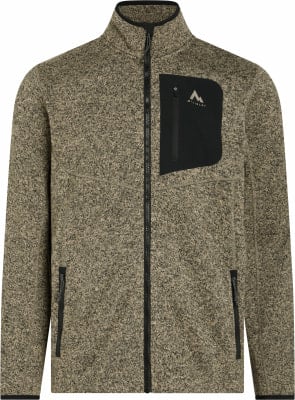 McKinley Herren-Fleecejacke mit Kragen und Reißverschluss, mit Brusttasche. McKinley Herren-Fleecejacke mit Kragen und Reißverschluss, mit Brusttasche.