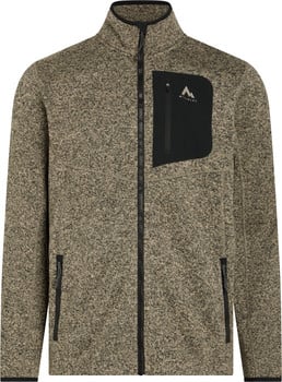 McKinley Herren-Fleecejacke mit Kragen und Reißverschluss, mit Brusttasche.