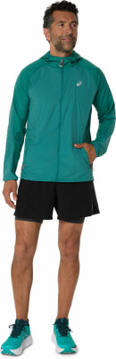 Asics Road Windjacke mit Kapuze