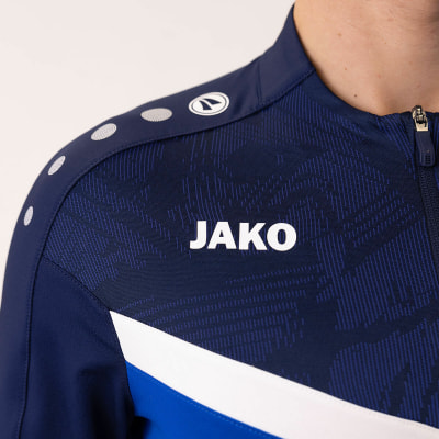 Jako Iconic Langarmshirt mit Halfzip