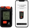 Mammut Barryvox S2 LVS-Gerät und abgeschlossenes Firmware-Update auf dem Telefon.