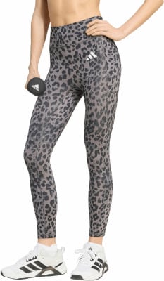 adidas Optime Essentials 3-Streifen Leopard 7/8 Tights adidas Optime Essentials 3-Streifen Leopard 7/8 Tights