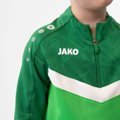 Jako Iconic Langarmshirt mit Halfzip