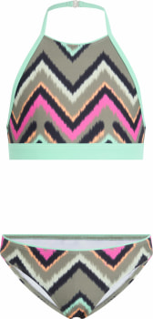 Firefly Sibilla III Retro Batik High Neck Bikini-Set