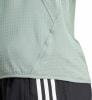adidas Ultimate Hi Vis Reflective langarm Laufshirt mit Halfzip