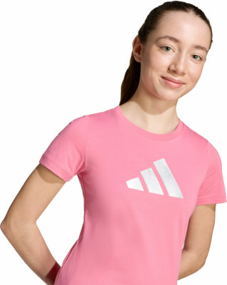 adidas JG GLAM T T-Shirt kurzarm 100%BW