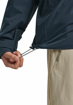 Jack Wolfskin Eagle Peak 2L Regenjacke mit Kapuze
