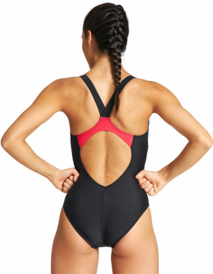 Arena dám. plavky v celku W Threefold V Back 80% PA, 20% EA, MAXFIT