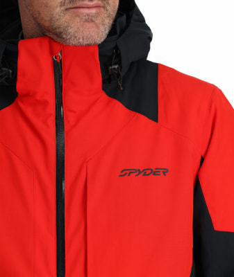 Spyder Contact Skijacke mit Kapuze