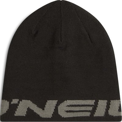 Schwarze Strickmütze mit grauem O'Neill-Logo am unteren Rand. Schwarze Strickmütze mit grauem O'Neill-Logo am unteren Rand.