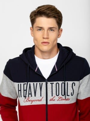 Heavy Tools Segor férfi kapucnis felső