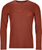 Ortovox 185 Merino Logo Spray Langarmshirt