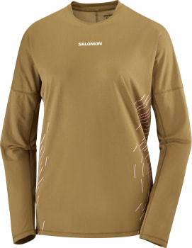 Salomon Sense Aero GFX langarm Laufshirt