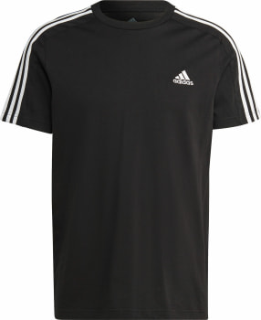 adidas Essentials Single Jersey 3-Streifen T-Shirt