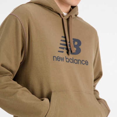 New Balance Essential Stacked Logo Hoodie