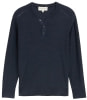 Tom Tailor Washed Slub Knit férfi pulóver