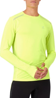 Energetics Pán. tričko dlhý rukáv,Aimo II,Mesh,Dry Plus Eco, 92%PES 8%EL