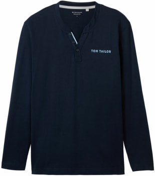Tom Tailor TOM TAILOR Fine Striped Férfi L/S póló