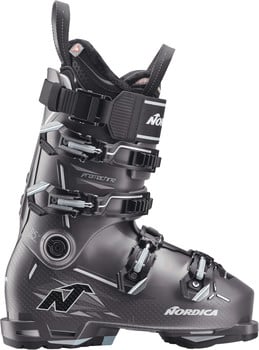 Nordica Promachine Skischuh mit Schnallen und Markenlogo.