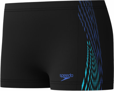 Speedo Plastisol Placement Badehose mit Bein