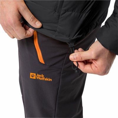 Jack Wolfskin Ather Daunenjacke mit Kapuze