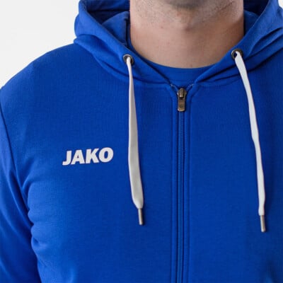 Jako Base Trainingsjacke mit Kapuze