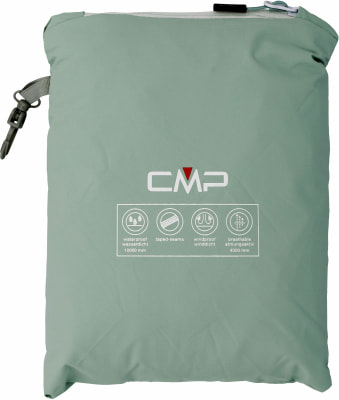 CMP Rain Jacket Regenjacke mit Kapuze Windproof, WP 10.000