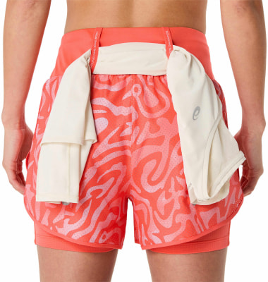 Asics ROAD AOP 2in1 Laufshorts