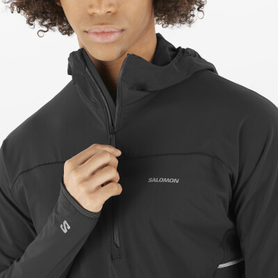 Salomon Sense Aero Hybrid Midlayer mit Kapuze